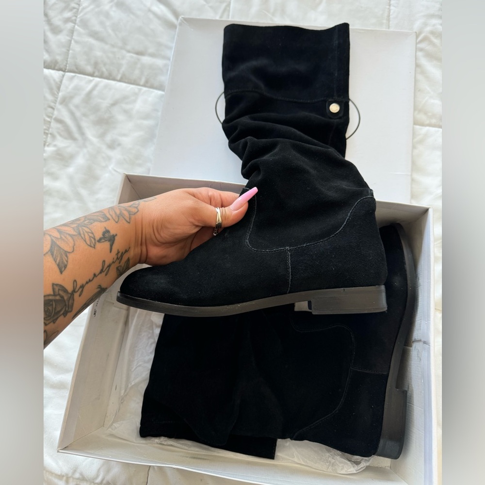 STEVE MADDEN SUED BOOTS